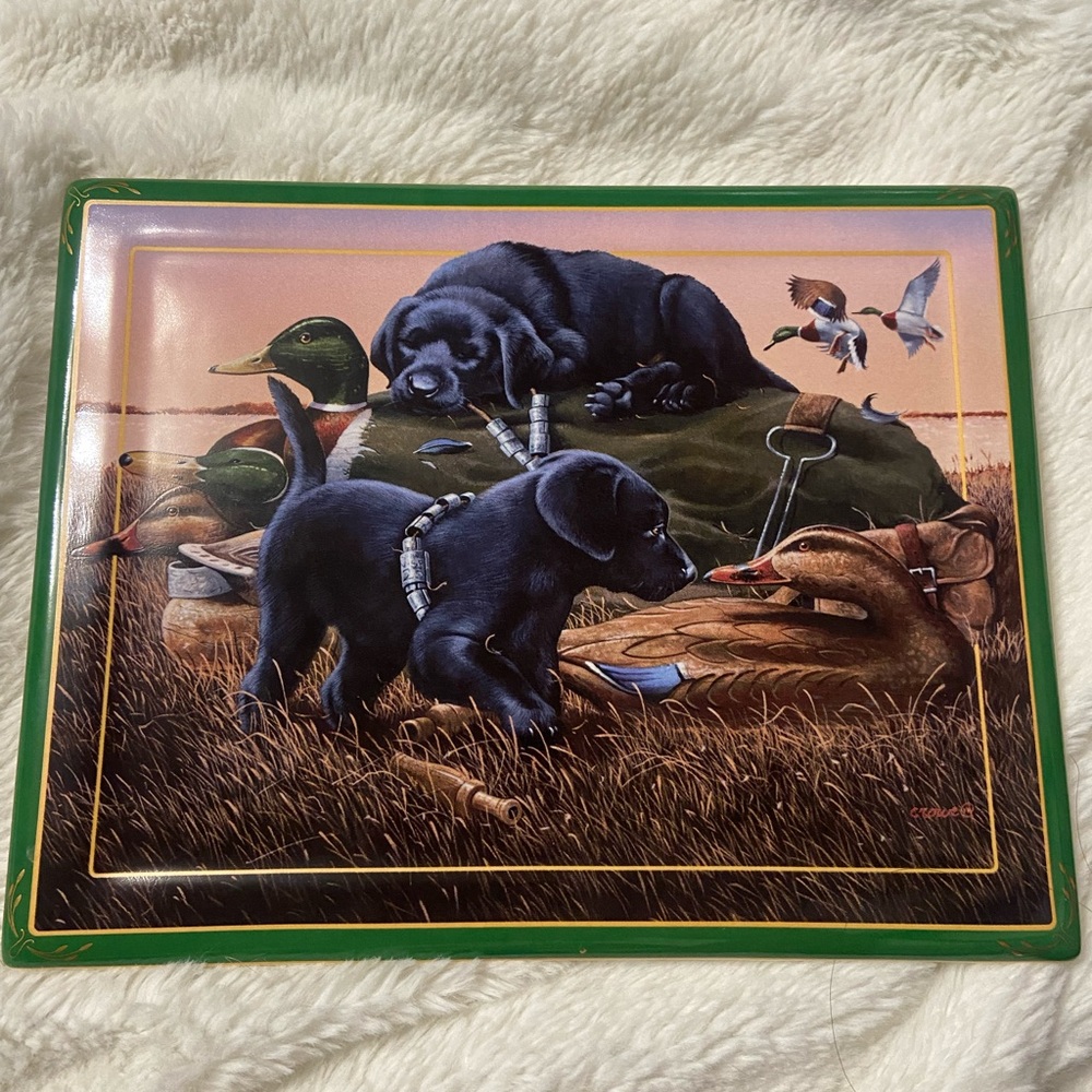 A Long Day by Phillip Crowe. Collector Plate